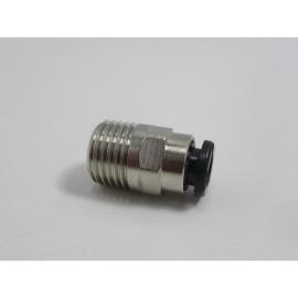 Aircraft Push-in-Stecker 1/4" AG x 6 mm, gerade, 16 bar Produktbild